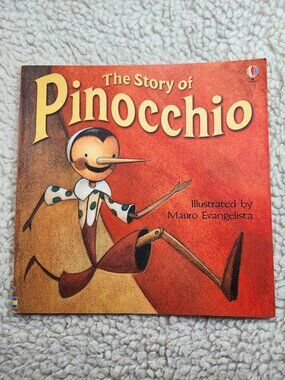 Usborne The Story of Pinocchio Katie Daynes Mauro Evangelista Picture Book